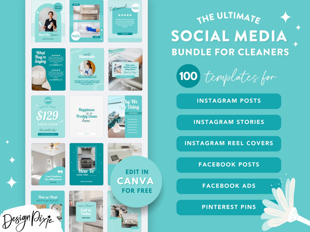 Greenville SMM for Cleaning business